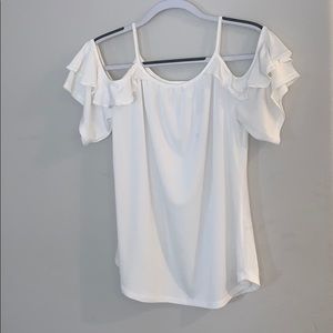 New York & Company white off the shoulder NWT top!